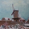 IJselstein korenmolen de windotter o o p 20x20cm 2010