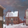 Stadhuis IJsselstein o o p 20x20cm 2010