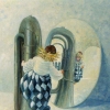 Muzikant in spe o o l 50x50cm 2003