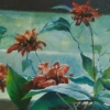Stilleven met bloemen o o l 35x40cm 2001